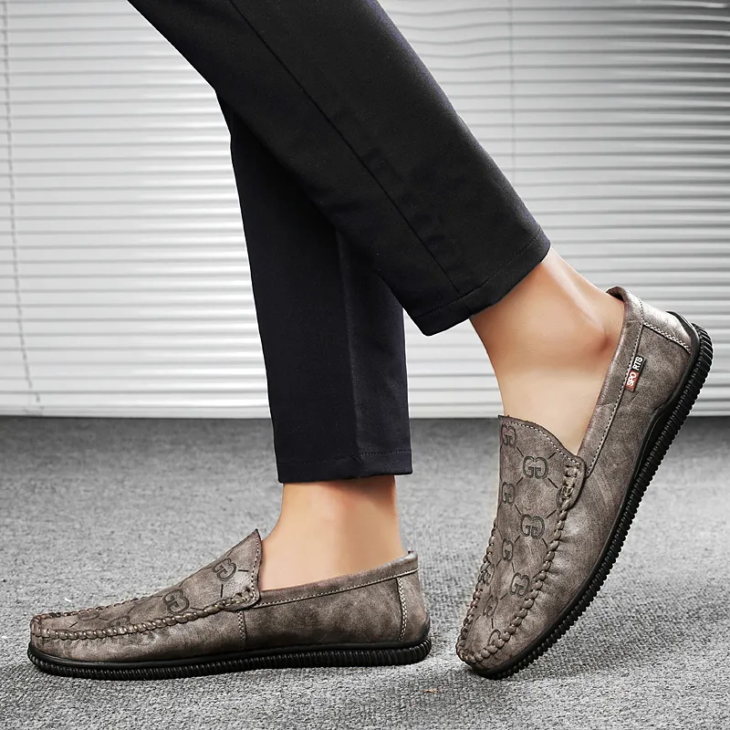 KUPE Men's Casual Shoes Men Low Top-17