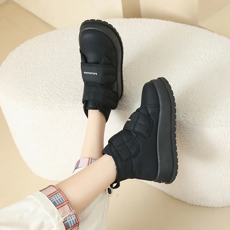 KUPE Warm Wear Resistant Cushioning Coverage Short Snow Boots Women's-4