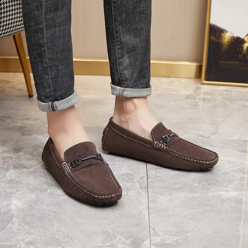 KUPE Gommino Loafers Men Black-9