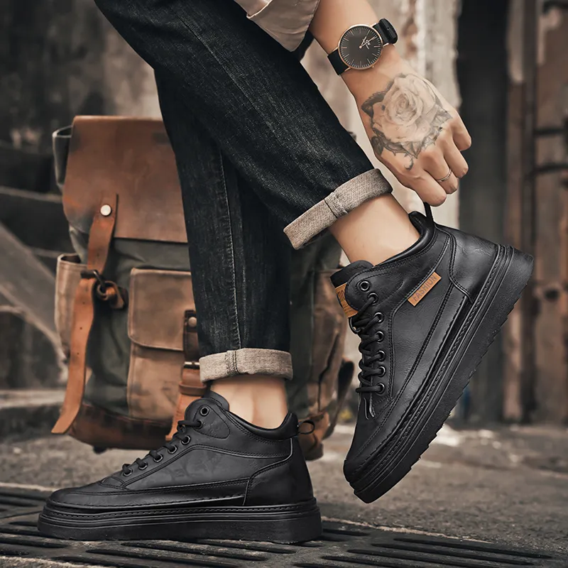 KUPE Mid Top Skateboard Shoes Men's-3