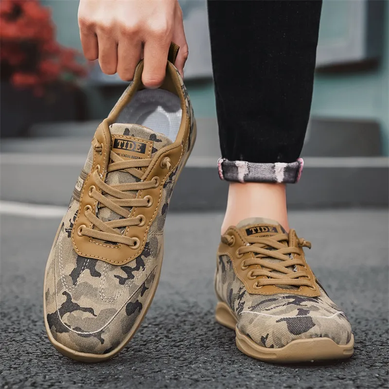 KUPE Wear Resistant Low Top Casual Shoes Men's-16