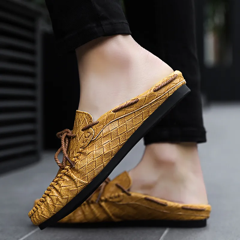 KUPE Closed Toe Slippers Men-14