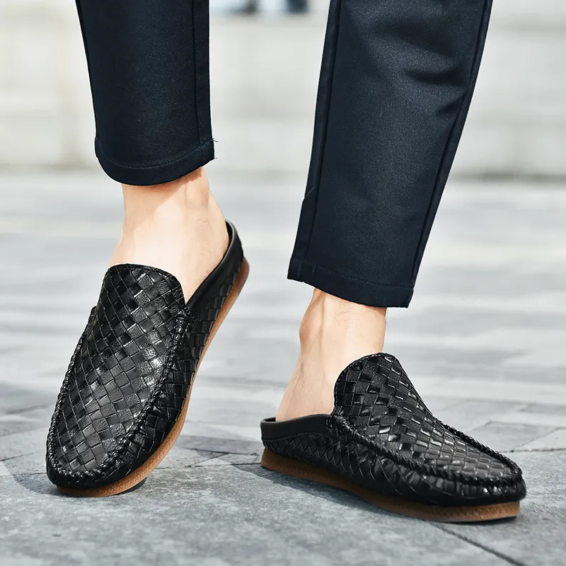 KUPE Abrasion Resistant Wrap toe Slippers Men's-2