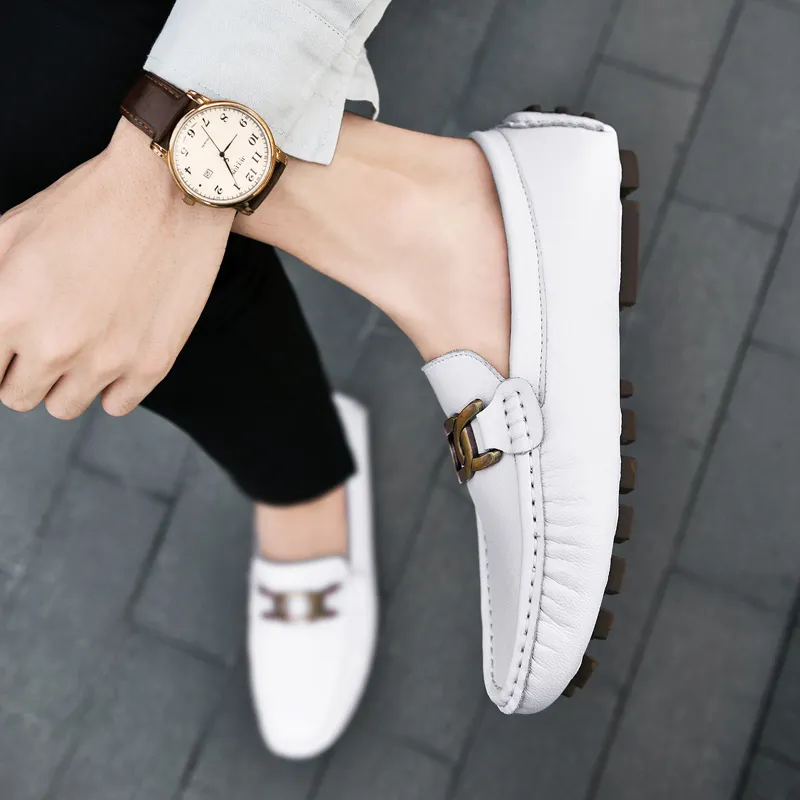 KUPE Gommino Loafers Men Black-11