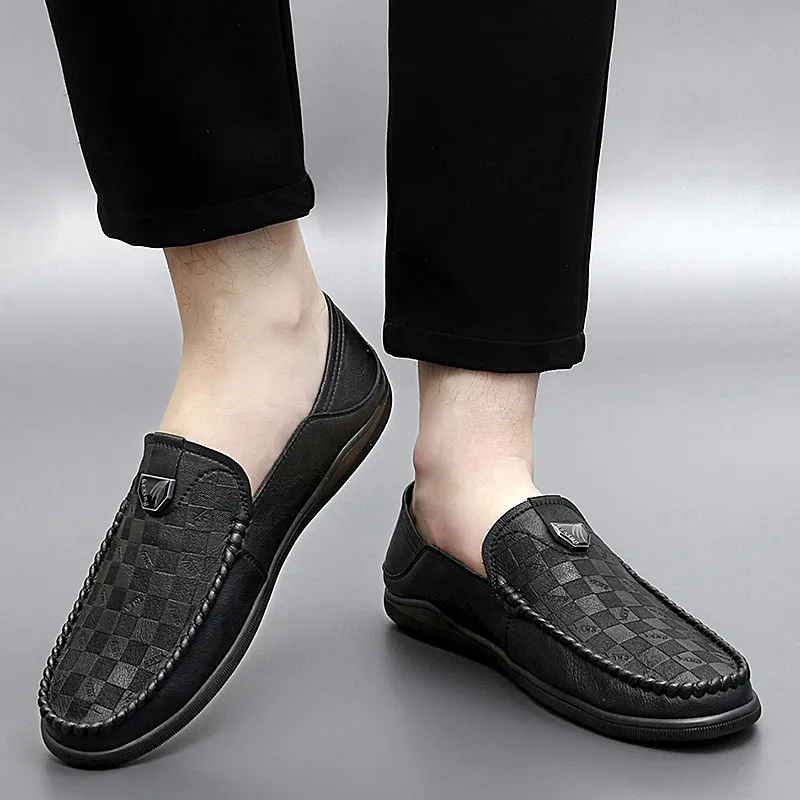 KUPE Men's Casual Shoes Men Low Top-3