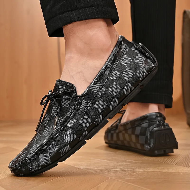 KUPE Men's Casual Shoes Men Low Top-2