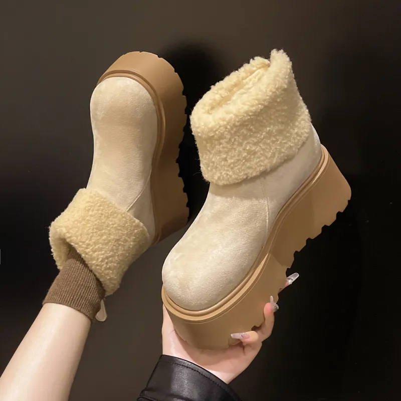KUPE Warm Coverage Short Snow Boots Women's-11