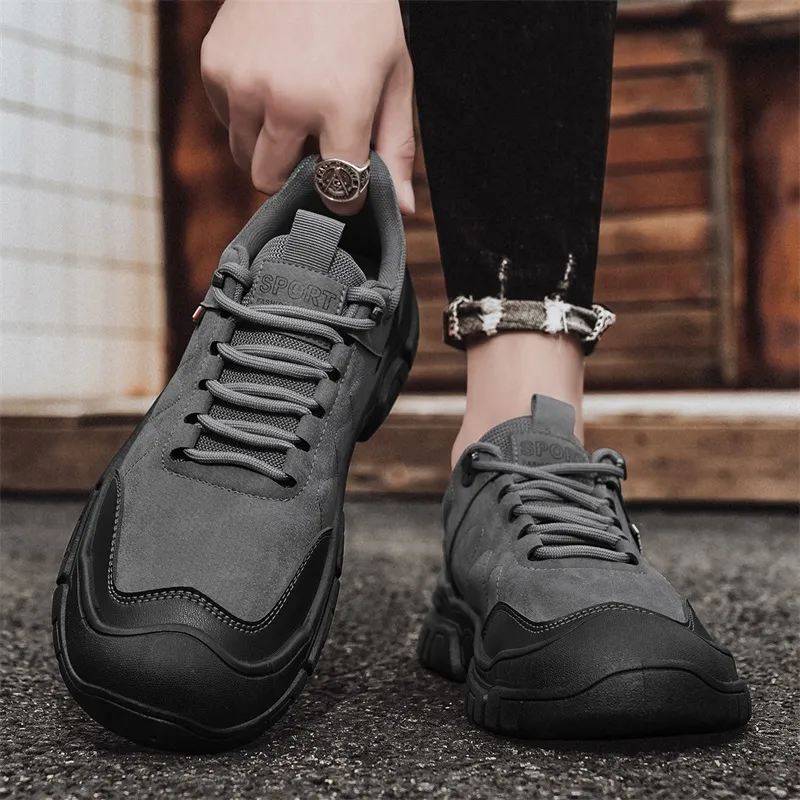 KUPE Work Boots Men Low Top-8