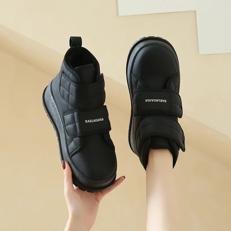 KUPE Warm Wear Resistant Cushioning Coverage Short Snow Boots Women's-3