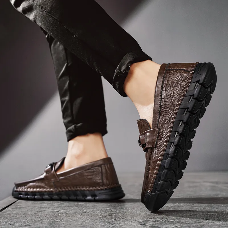 KUPE Men's Casual Shoes Men Low Top-5