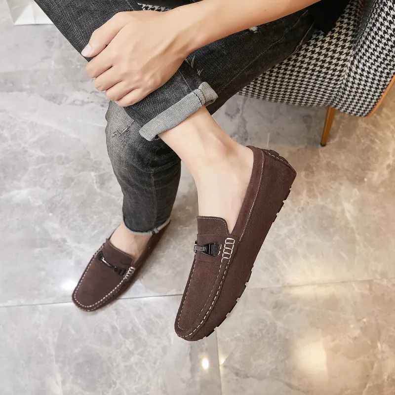KUPE Gommino Loafers Men Black-10