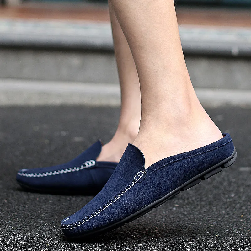 KUPE Slip-Resistant Wrap-toe Slippers Men's-2