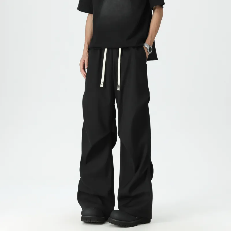 F·dragon Casual Pants Unisex Black-6