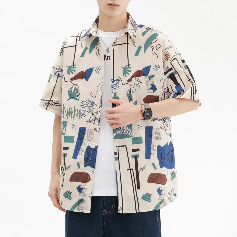 F·dragon Shirts Unisex Tahiti Apricot-3