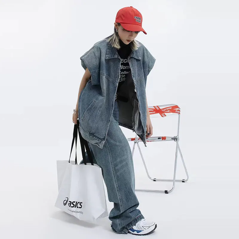 TESTUNG Vests Unisex Blue-10