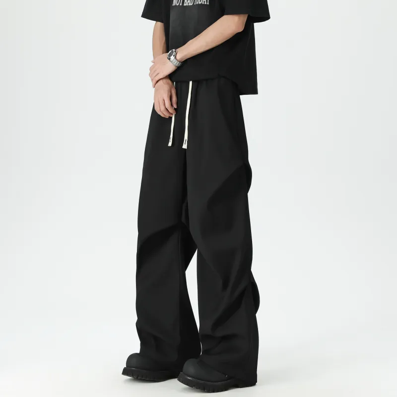 F·dragon Casual Pants Unisex Black-5