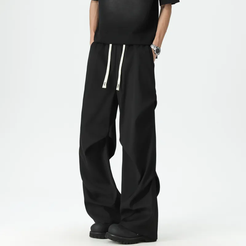F·dragon Casual Pants Unisex Black-4