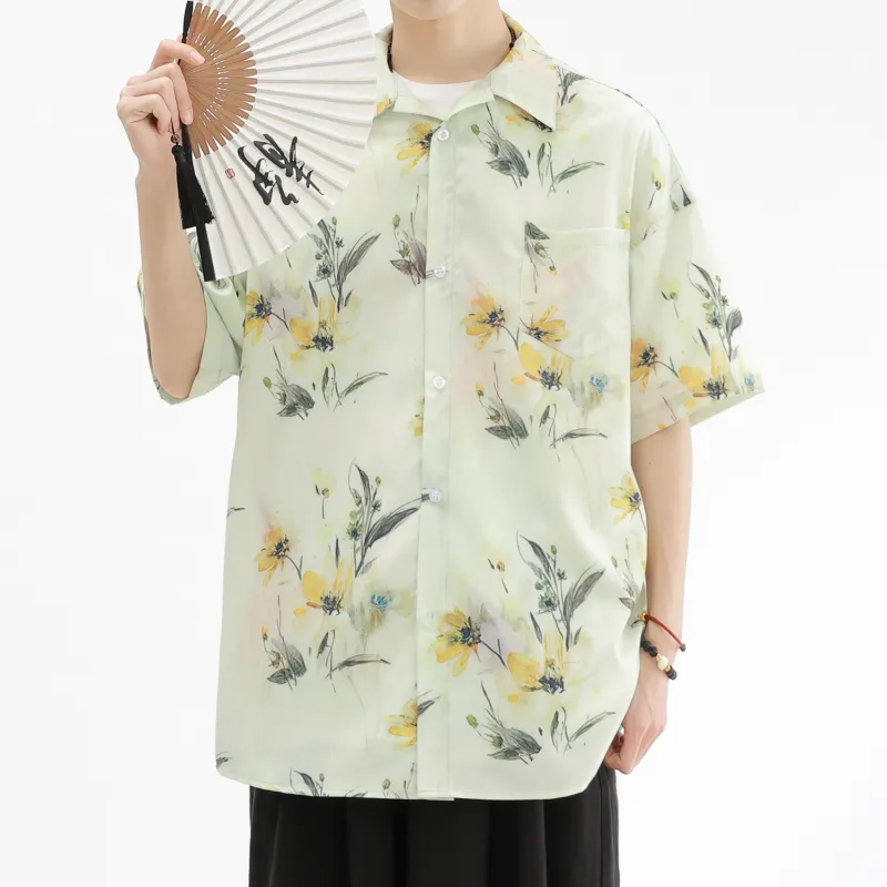 F·dragon Shirts Unisex Shangri La Apricot-3