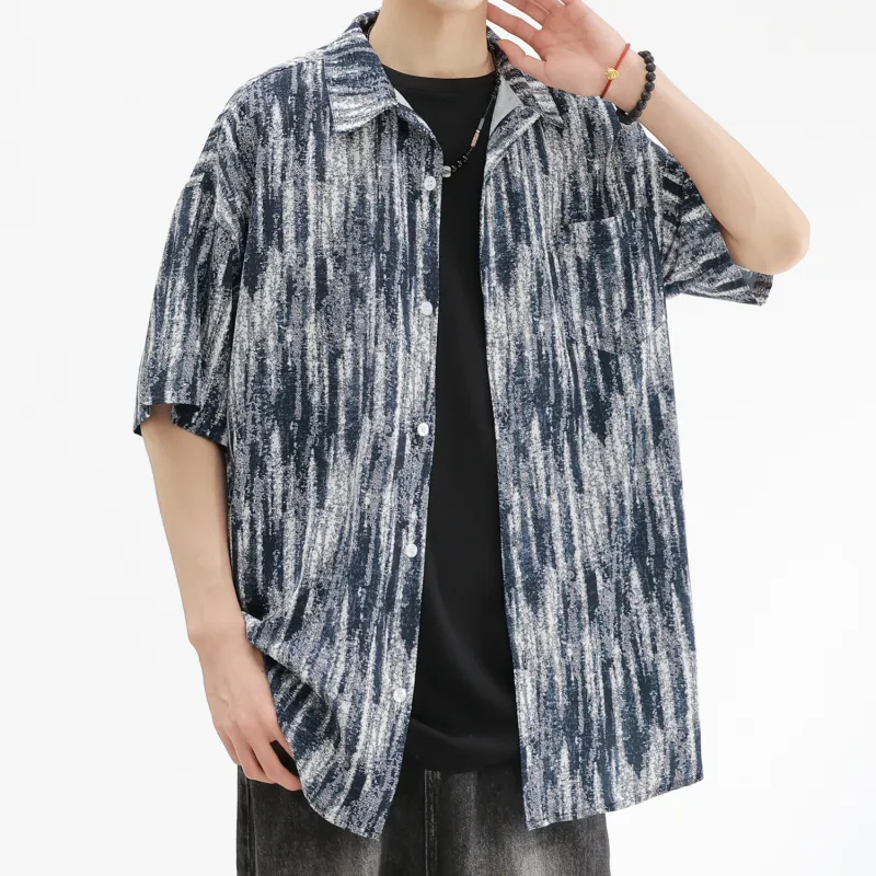 F·dragon Shirts Unisex Denim Blue-3