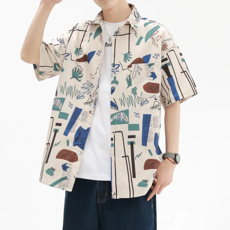 F·dragon Shirts Unisex Tahiti Apricot-4