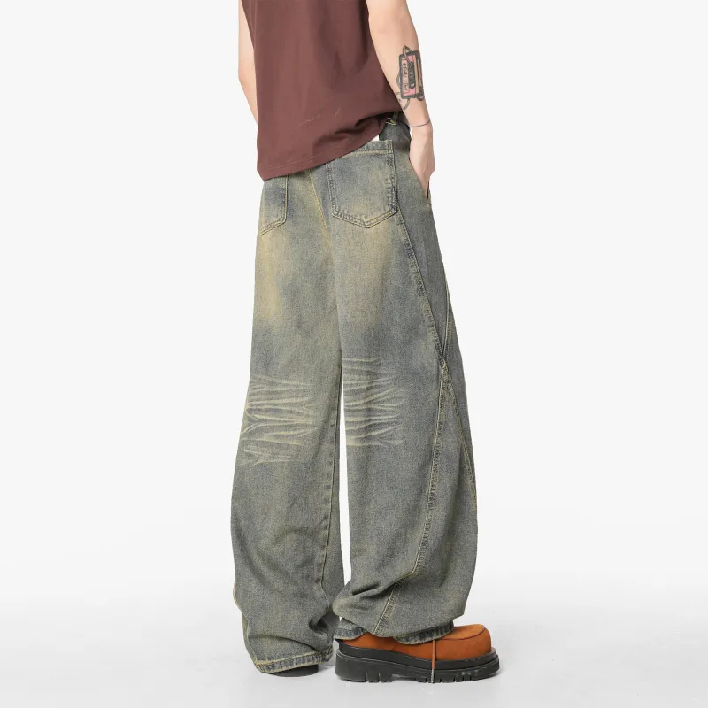 F·dragon Jeans Unisex Vintage Blue-1