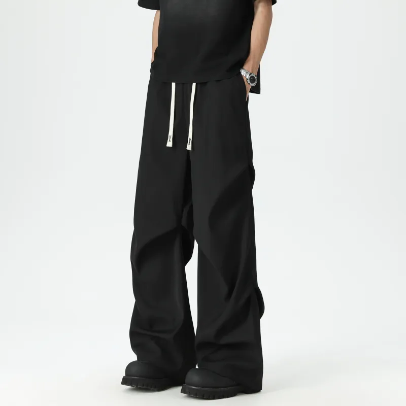 F·dragon Casual Pants Unisex Black-3