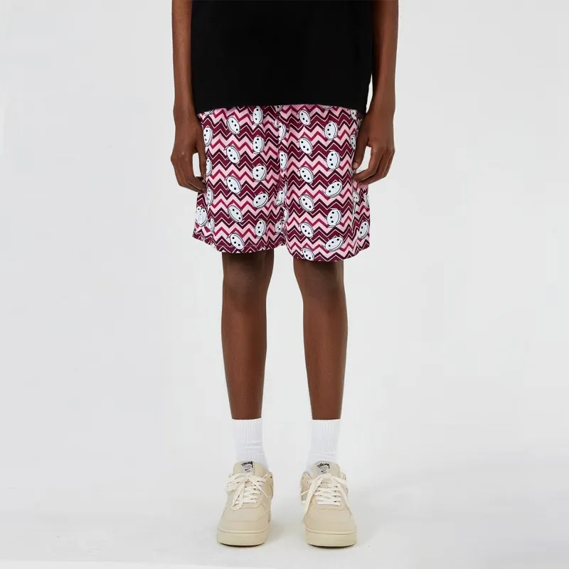 F·dragon Basketball Shorts Unisex Pink-2