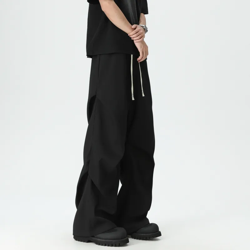 F·dragon Casual Pants Unisex Black-2