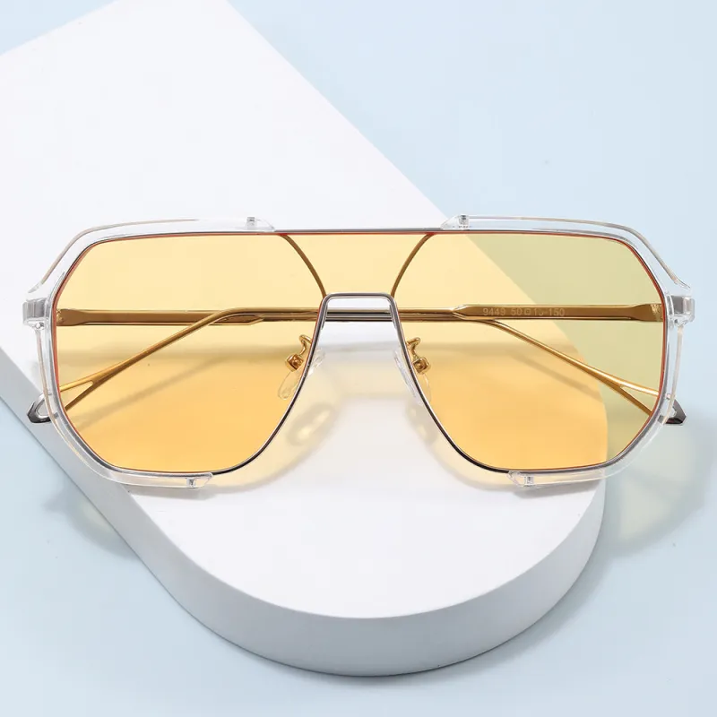 TUCANO Plastic Metal Copper Alloy Aviator Sunglasses Unisex-12