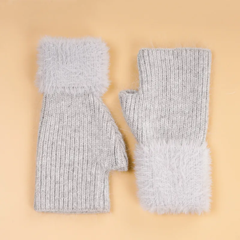 TUCANO Rabbit Fur Gloves Women's-7