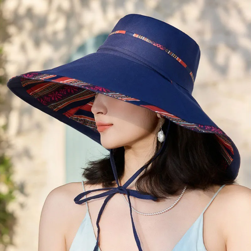 TUCANO Polyester Sun Protection Hats Women's-5