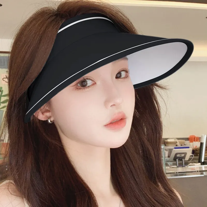 TUCANO Double Layer Polyester PVC Sun Protection Hats Unisex-6