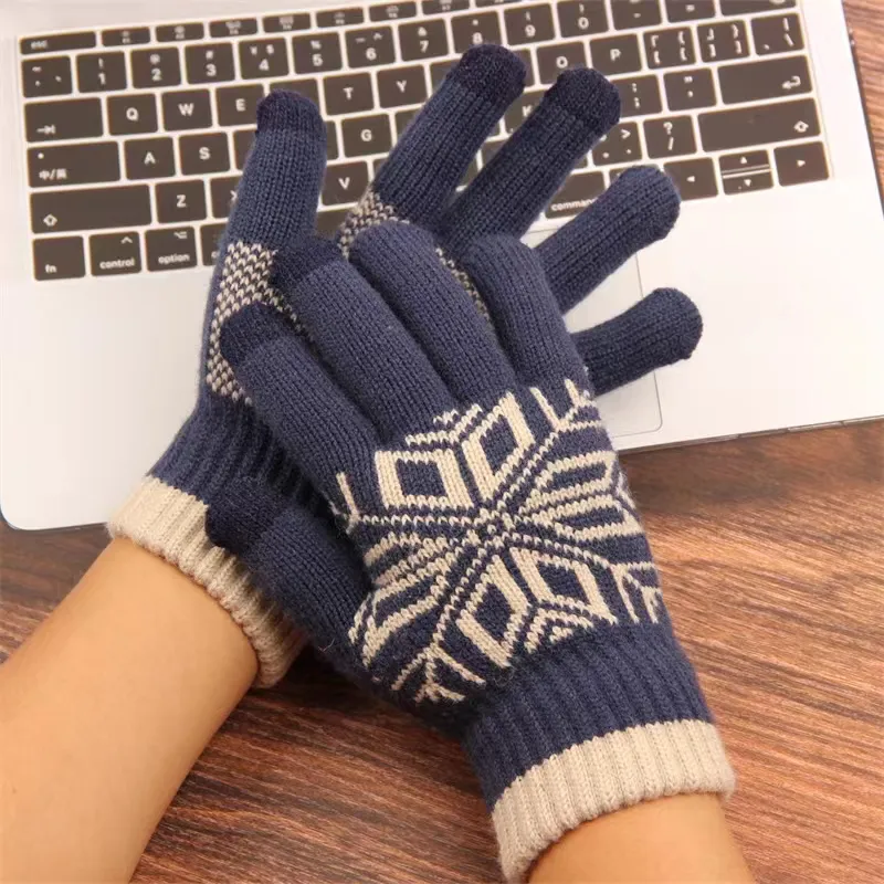 TUCANO Knitted Fabric Knit Gloves Unisex-5
