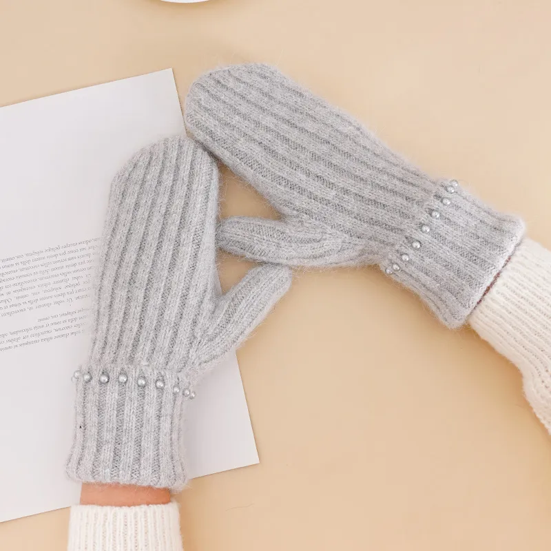 TUCANO Rabbit Hair Cotton Gloves Women's-6