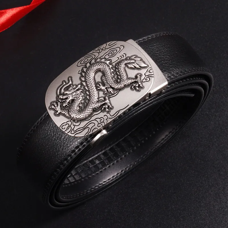 TUCANO Split Cow Leather Belts Unisex Width 3.5cm-1