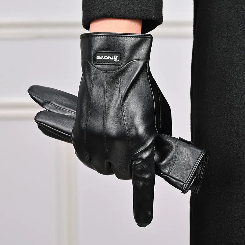 TUCANO PU Leather Gloves Unisex-27