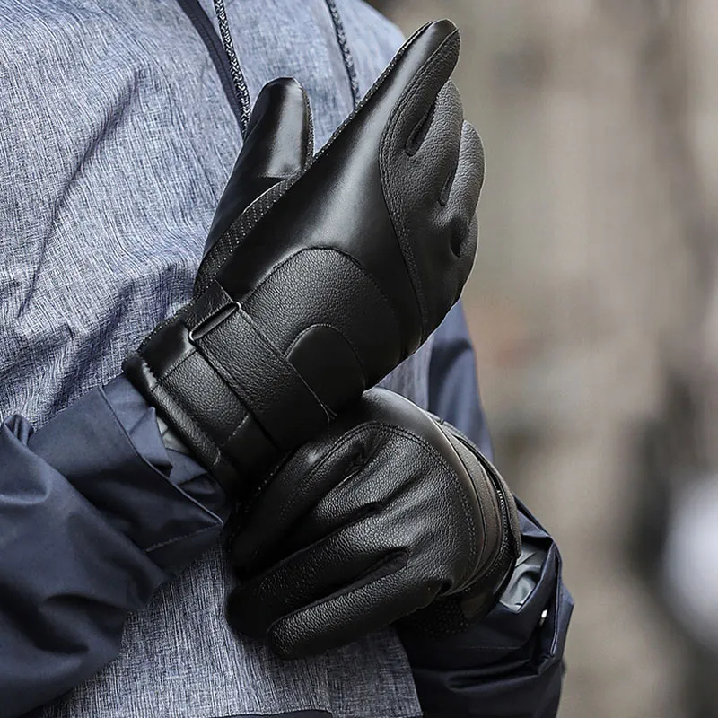 TUCANO PU Leather Gloves Unisex-17