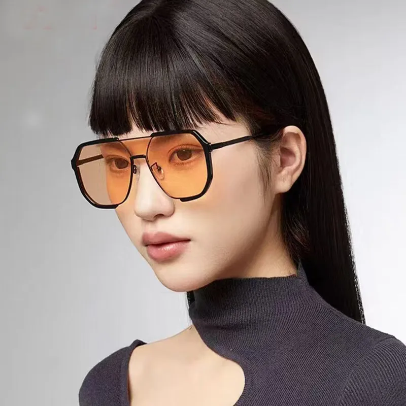 TUCANO Plastic Metal Copper Alloy Aviator Sunglasses Unisex-17