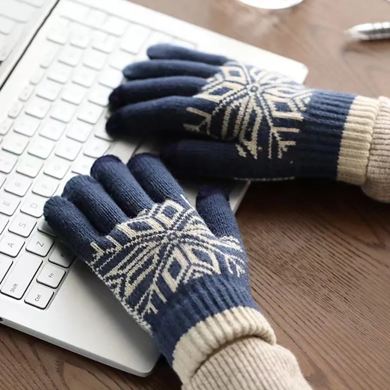TUCANO Knitted Fabric Knit Gloves Unisex-6