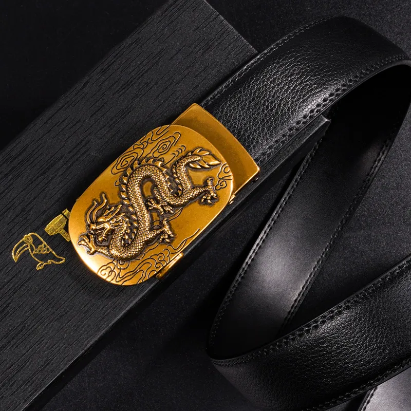 TUCANO Split Cow Leather Belts Unisex Width 3.5cm-11