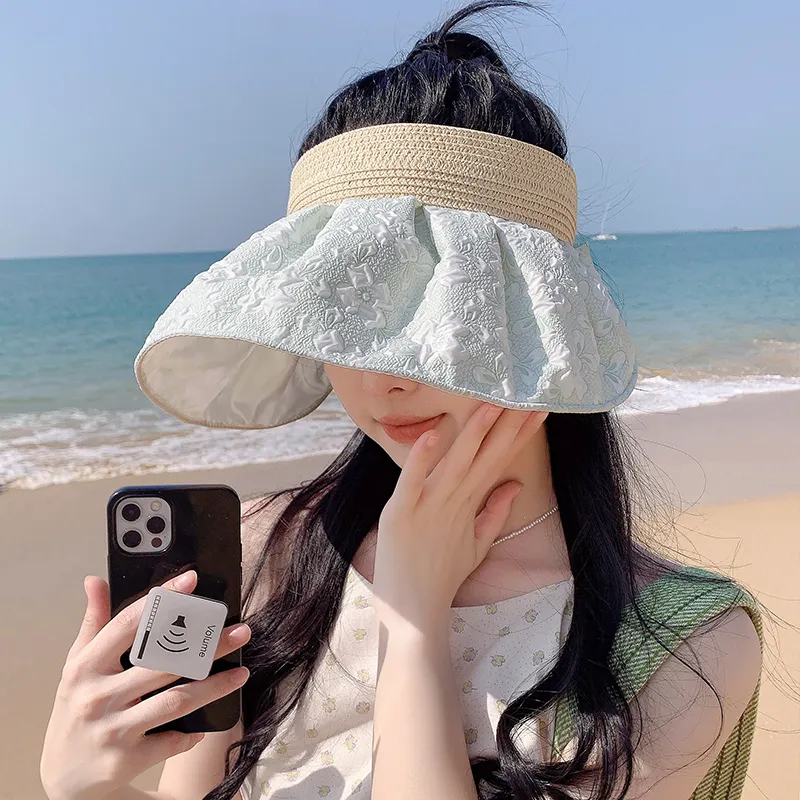 TUCANO UPF50+UV Protection Colored Rubber Sun Protection Hat Sun Protection Hats Women's-5