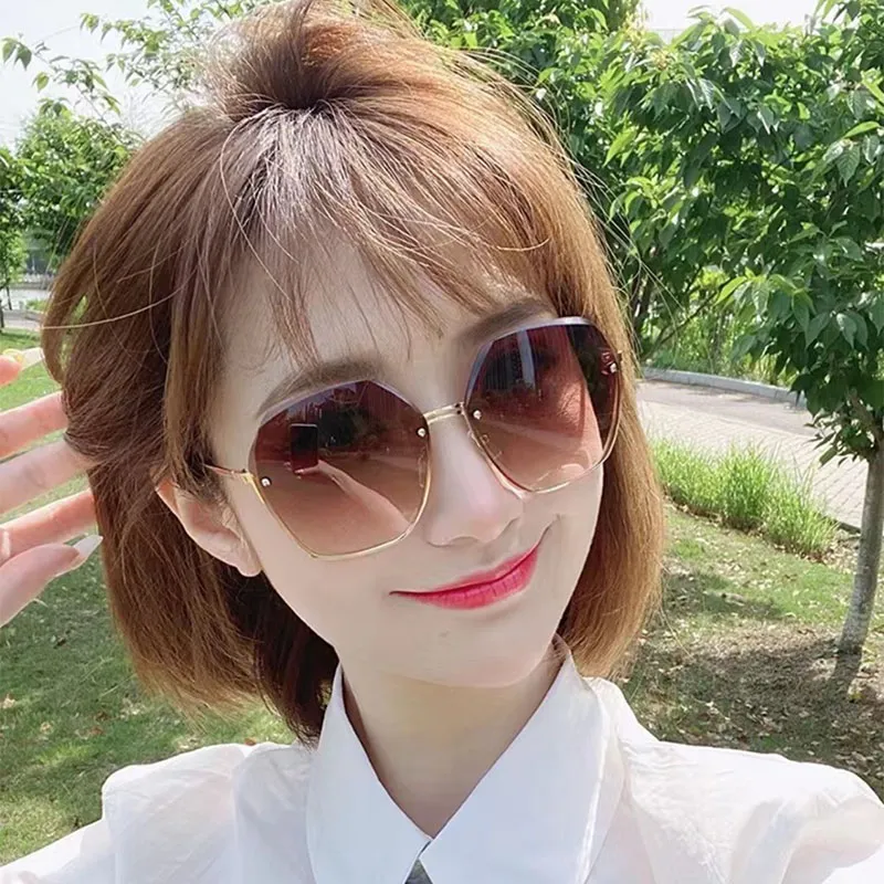 TUCANO Alloy Irregular Shape Sunglasses Unisex-6
