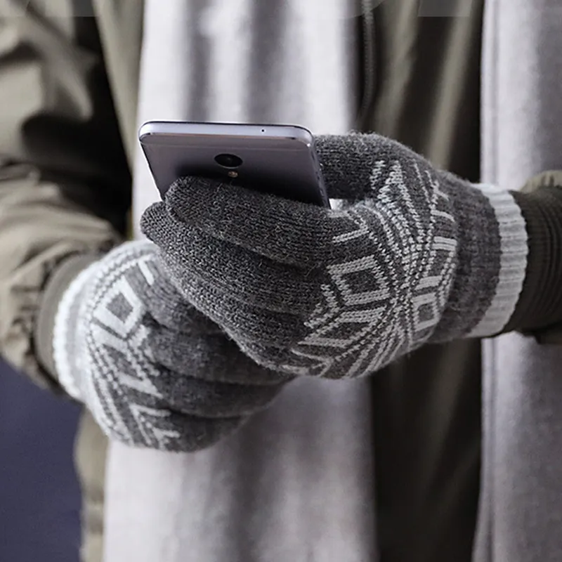 TUCANO Knitted Fabric Knit Gloves Unisex-10