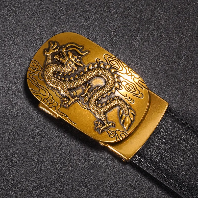 TUCANO Split Cow Leather Belts Unisex Width 3.5cm-9