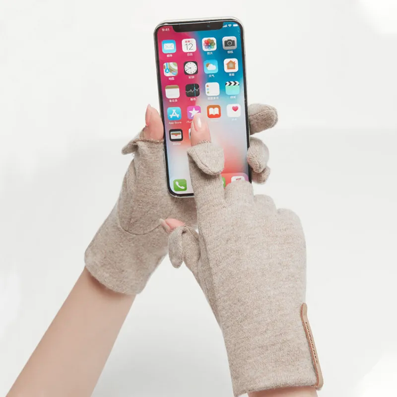 TUCANO Wool Knit Gloves Women's-4