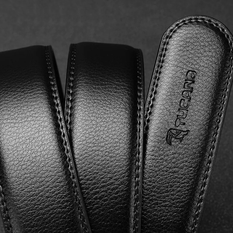 TUCANO Cow Split Leather Belts Unisex Width 3.5cm-6