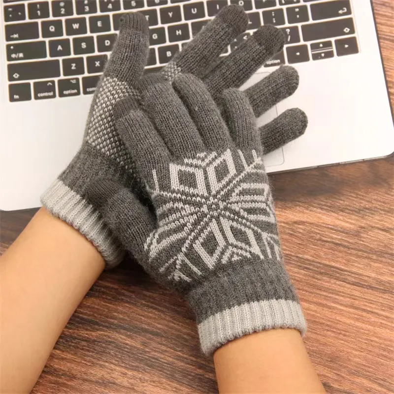 TUCANO Knitted Fabric Knit Gloves Unisex-12