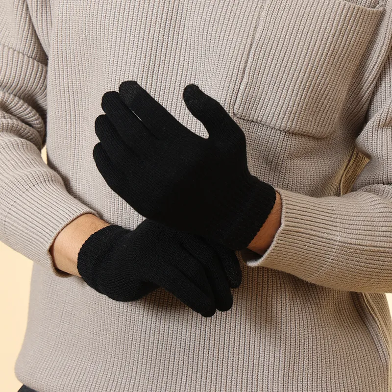 TUCANO Acrylic Spandex Knit Gloves Unisex-3