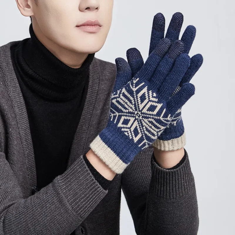 TUCANO Knitted Fabric Knit Gloves Unisex-4