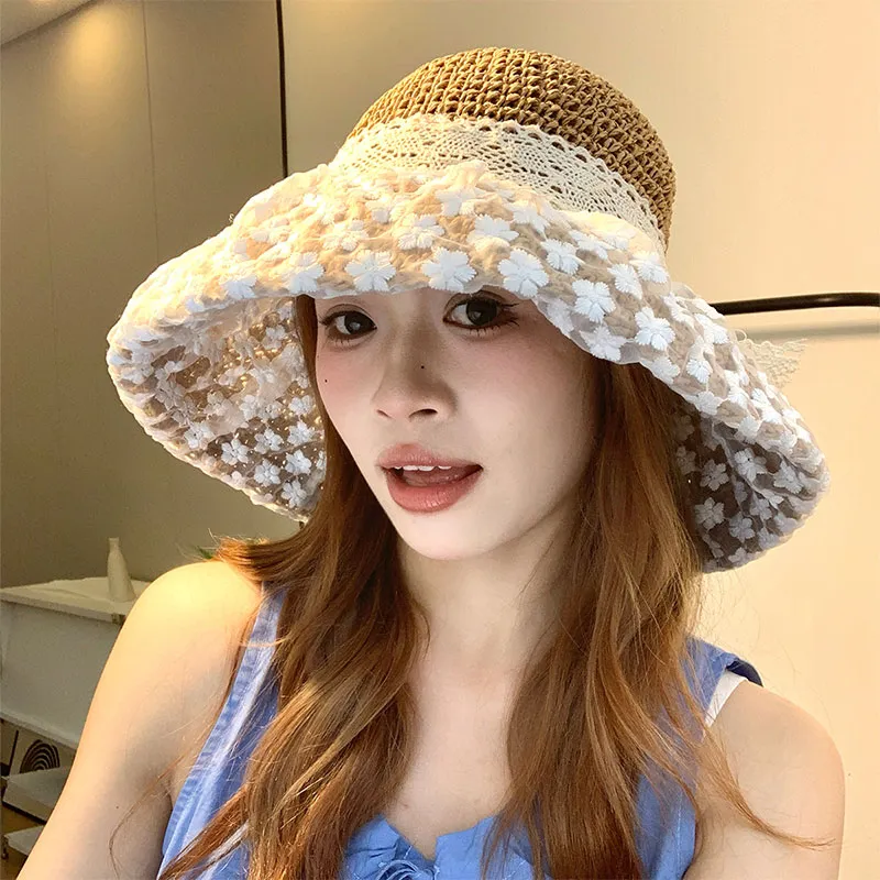 TUCANO Polyester/Paper Reed Sun Protection Hats Women's-7